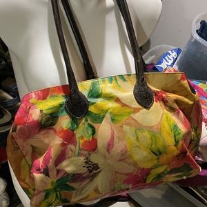 Maurizio Taiuti leather bag, made in Italy